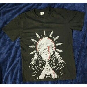 Jujutsu Kaisen Black T-shirt Kids Size XL